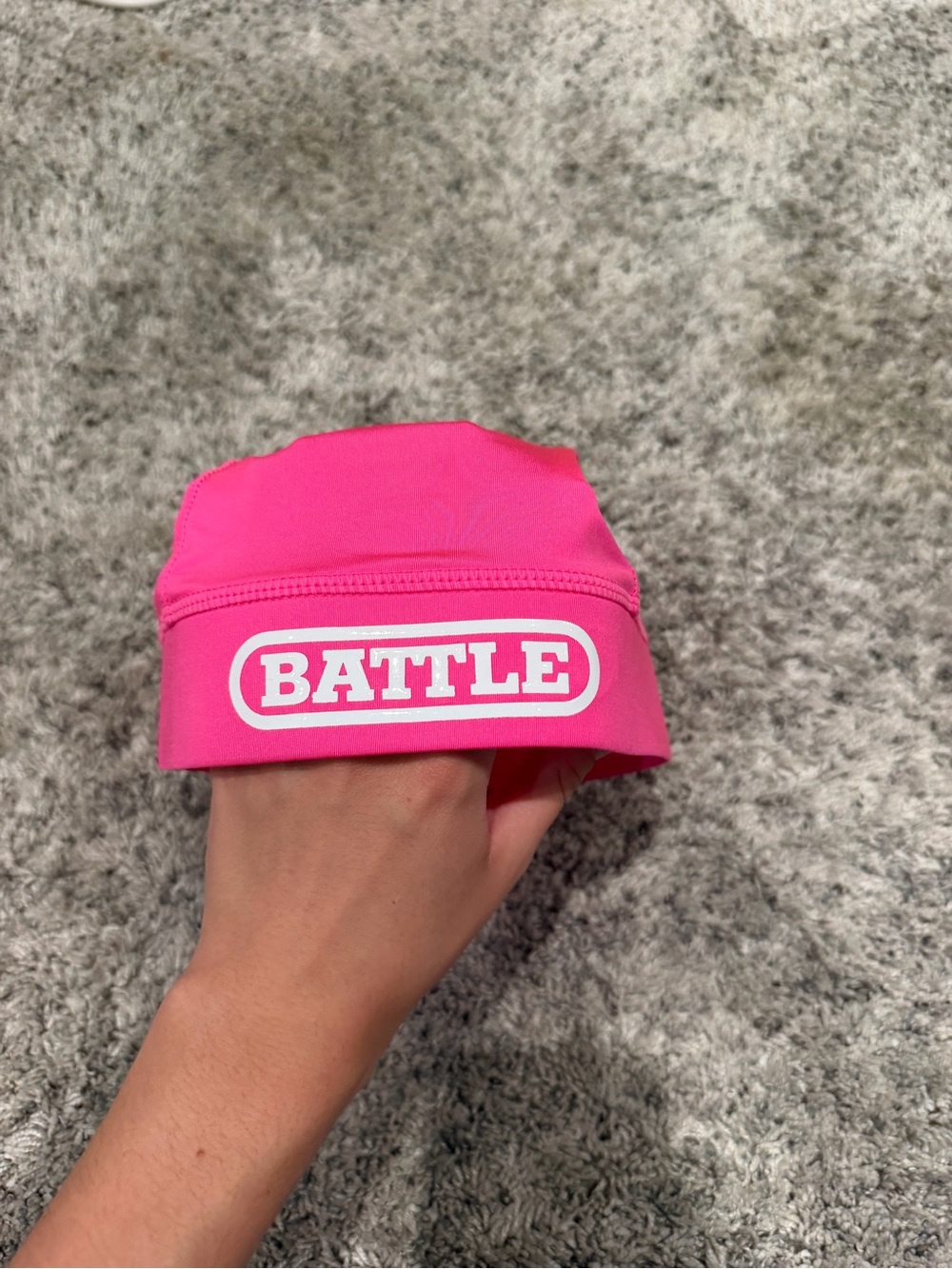 Pink Performance Beanie for Men